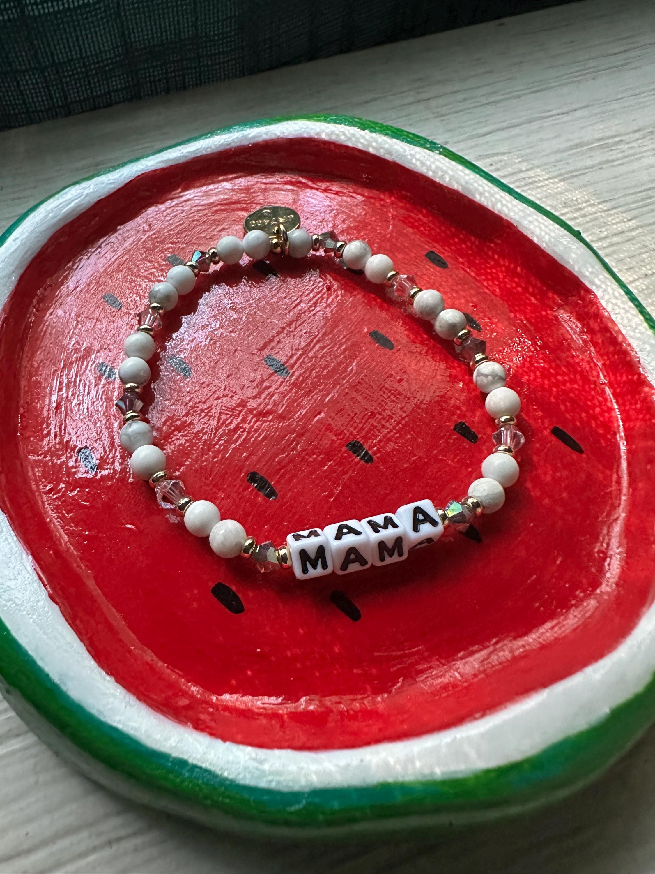 Watermelon Trinket Dish: Air Dry Clay Ring Holder